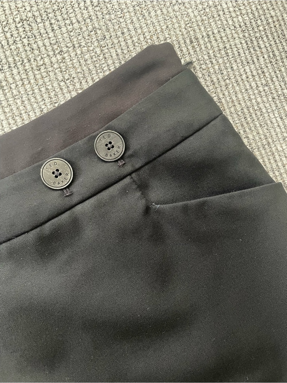 Ted Baker London Pencil Skirt with front button details - Picture 7 of 9